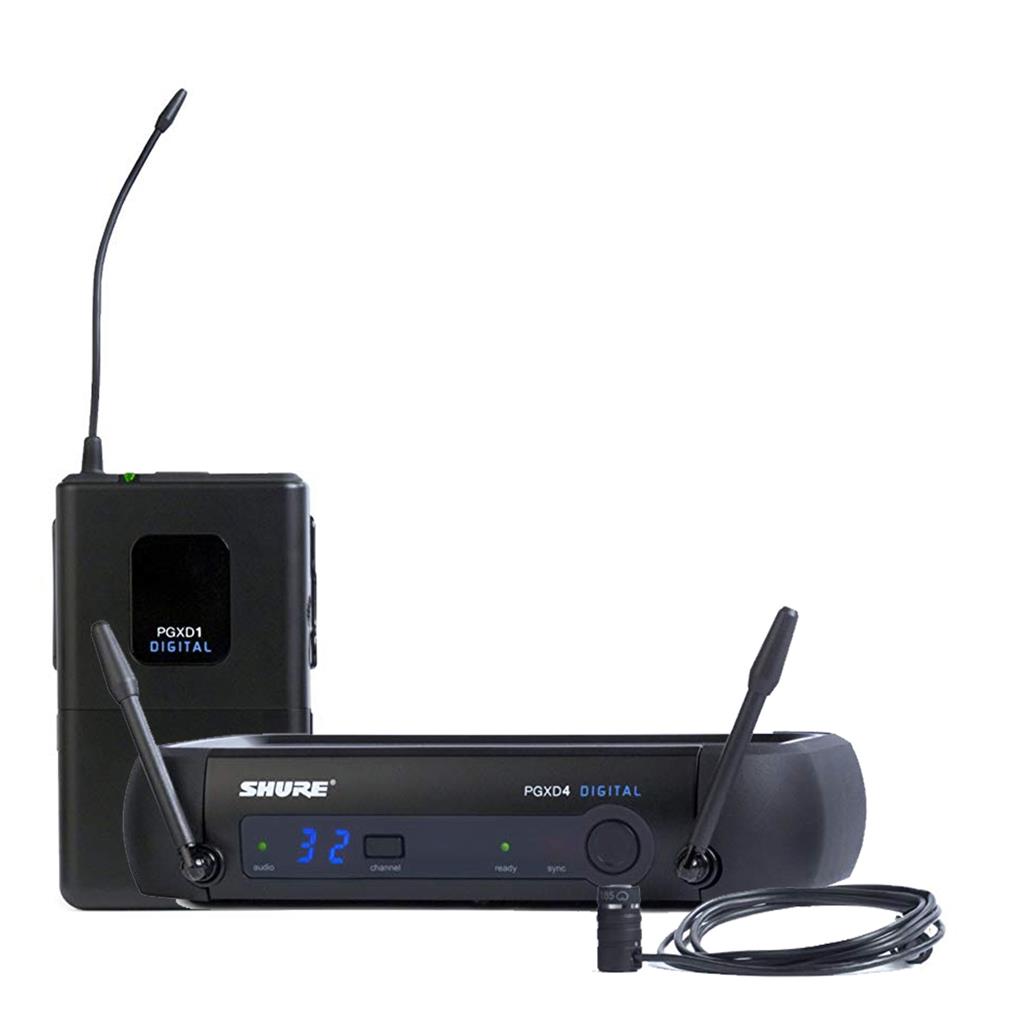 SHURE PGXD14/93 Sistema inalámbrico digital con microfono de solapa WL93