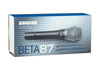 SHURE BETA 87A Micrófono condensador para voz