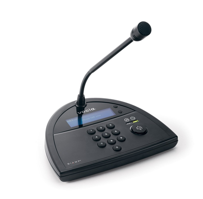 BIAMP VOCIA DS-10 Estación de megafonía de escritorio en red