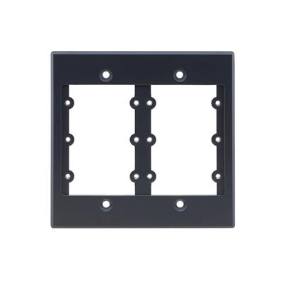 KRAMER FRAME-2G/US(W)  Frame para Wall Plate de insercion 2 alturas