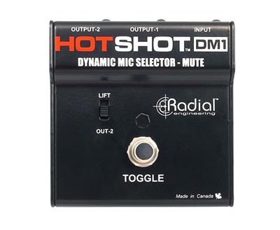 RADIAL  HOTSHOT DMI  Pedal conmutador de entrada Radial.