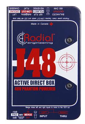 RADIAL  J48  Caja directa activa Radial.