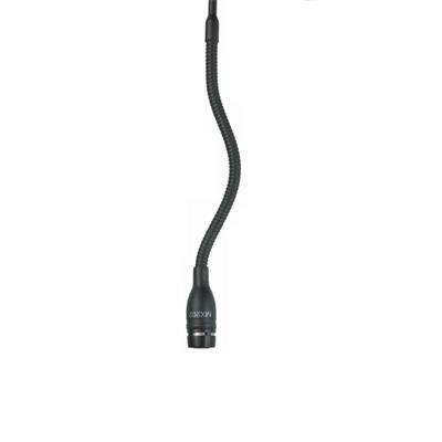 SHURE MX202B/S Micrófono condensador ambiental colgante color negro supercardioide