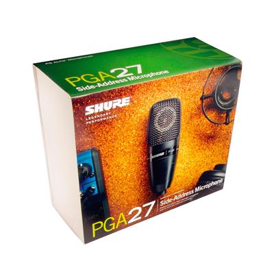 SHURE PGA27-LC Micrófono condensador para voz