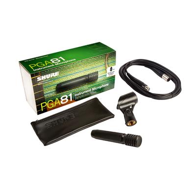 SHURE PGA81-XLR Micrófono condensador para intrumento