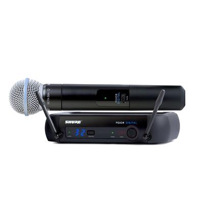 SHURE PGXD24/BETA58-X8 Sistema inalámbrico digital con micrófono para voz BETA58