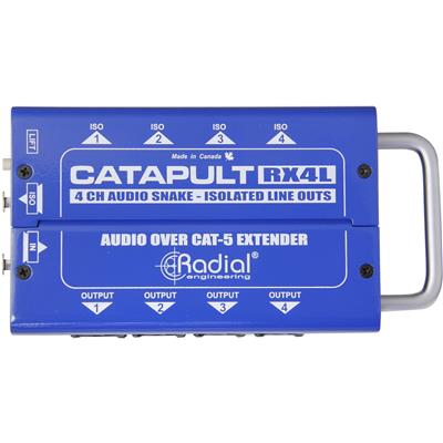 RADIAL  RX4L  Catapult Snake 4 canales linea.