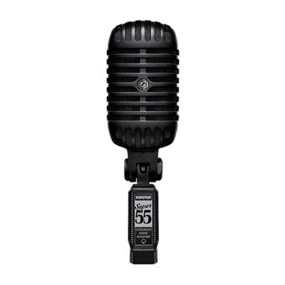 SHURE SUPER 55-BLK Micrófono dinámico para voz DELUXE edición limitada PITCH BLACK