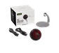 SHURE MV5/A-B-LTG Micrófono condensador USB para grabación en PC/Dispositivo movil, rojo y negro